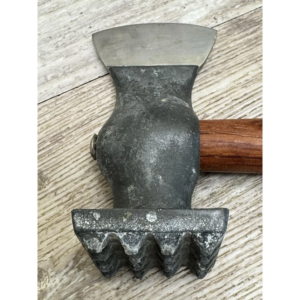 Swedish 1960's Karlsson & Nilsson Meat Tenderizer/Cleaver Stainless Steel